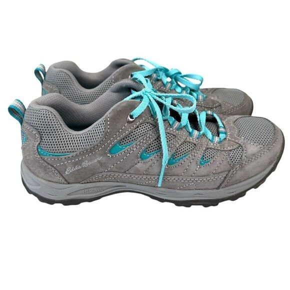 Eddie Bauer Woman’s Sz 8 Seneca Peak MidLite 0179-938 Hiking Trail Shoes Gray - Picture 1 of 10